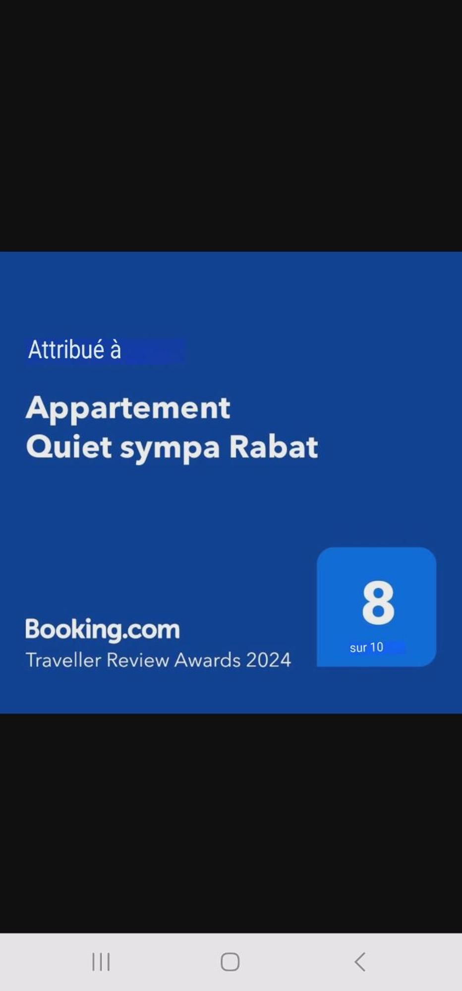 Appartement Quiet Sympa Rabat Luaran gambar